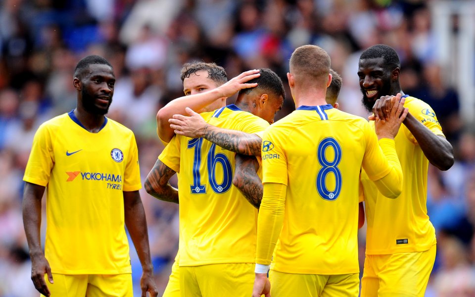 Челси победи с 4:3 втородивизионния Рединг в контролна среща, играна