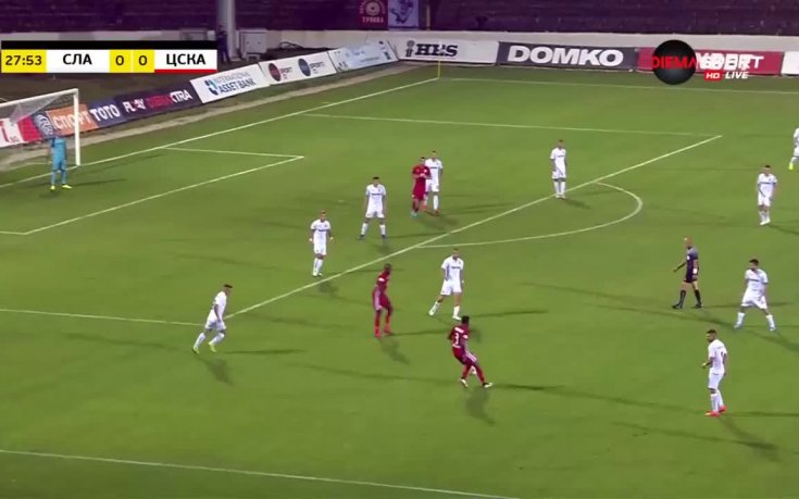 Славия - ЦСКА 0:0 /първо полувреме/