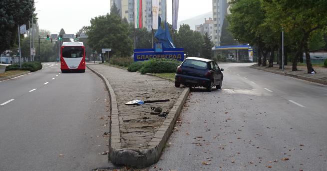 България 57-годишна жена самокатастрофира в Благоевград, шофирала пияна Пътният инцидент