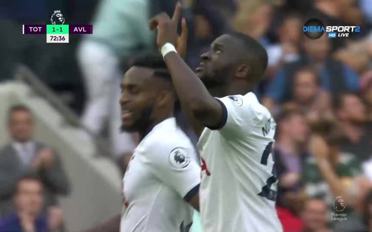 Голям дебют за Ндомбеле, Тотнъм изравни