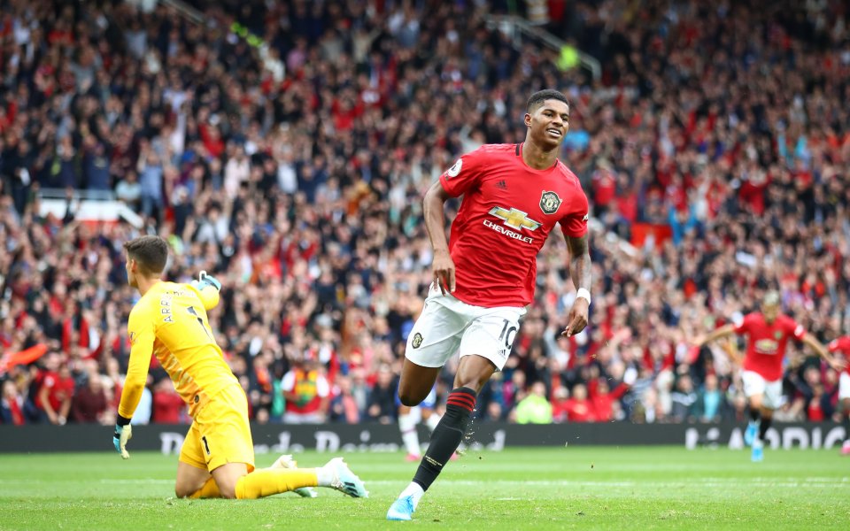 Нападателят на Манчестър Юнайтед Маркъс Рашфорд е останал доволен от