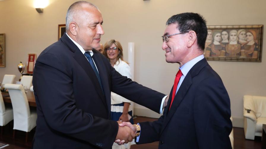  Борисов: България има интерес да усили износа за Япония 