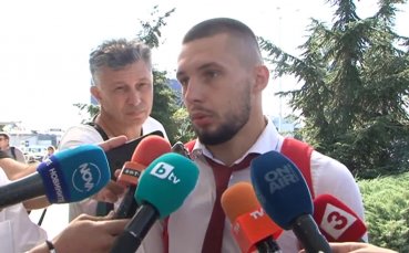 Защитникът на ЦСКА Иван Турицов сподели преди отпътуването на тима