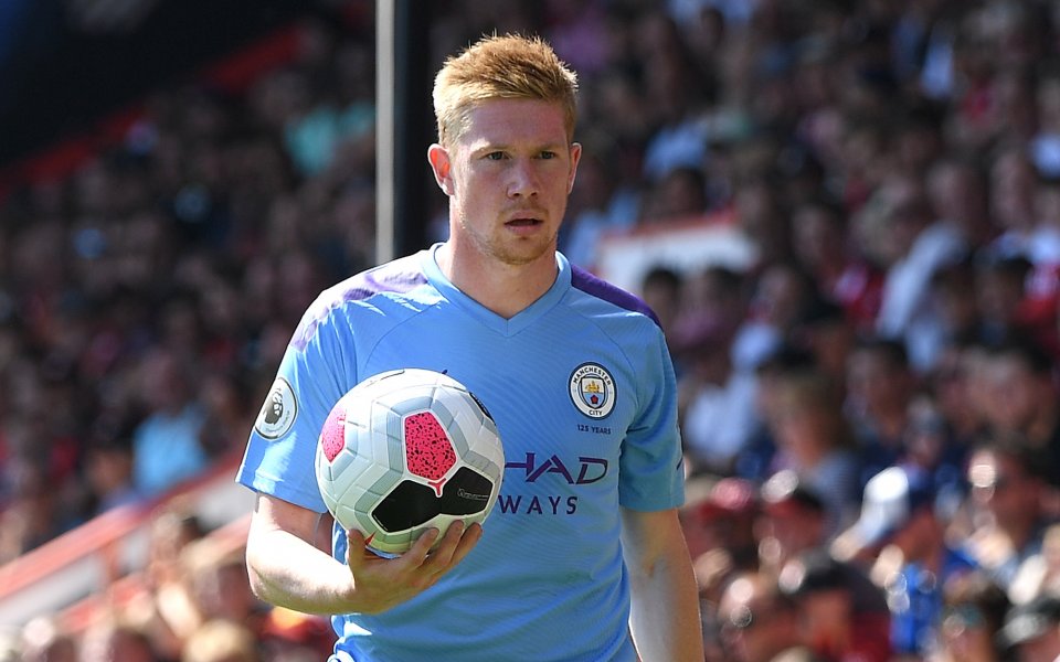 Звездата на Манчестър Сити Кевин де Брюин стана играчът, достигнал