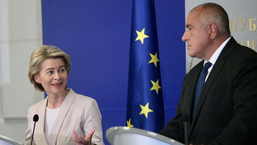  Борисов разиска с Урсула фон дер Лайен проекта за възобновяване на Европа 