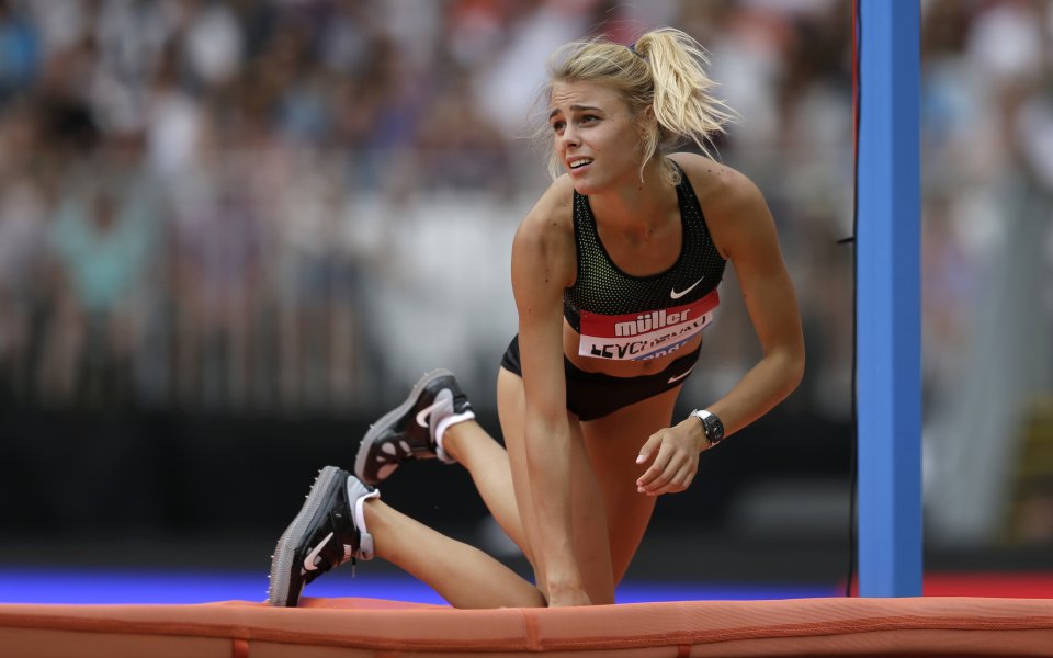 Юлия Левченко определено е сред лекоатлетките, които привличат погледите с