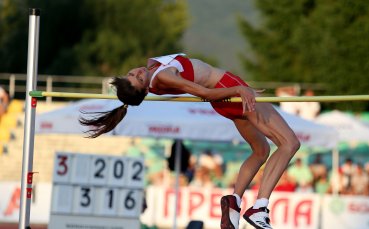 Мирела Демирева спечели златен медал на скок височина на Балканиадата