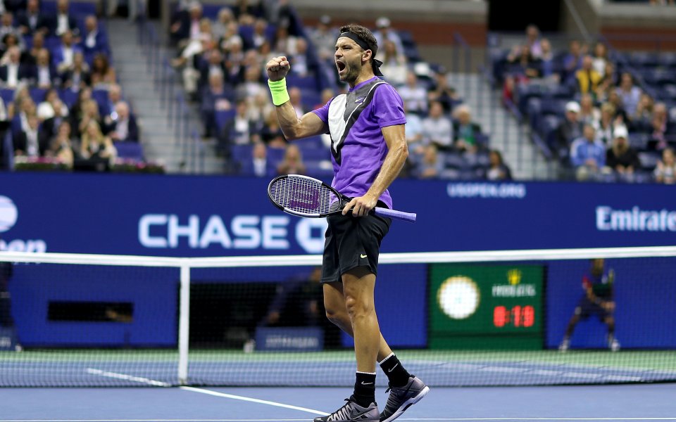 Григор Димитров излиза днес в 8 часа българско време в