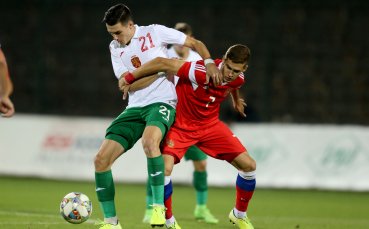 Футболистът на юношеския ни национален отбор Мартин Минчев демонстрира самочувствие