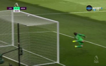 Ливърпул води с 2 1 срещу Нюкасъл на почивката на първия