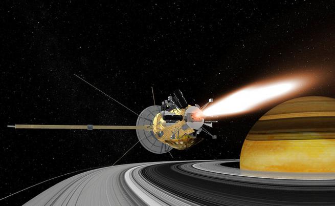  Трагичният завършек на „ Касини ” и разбиването му в Сатурн 