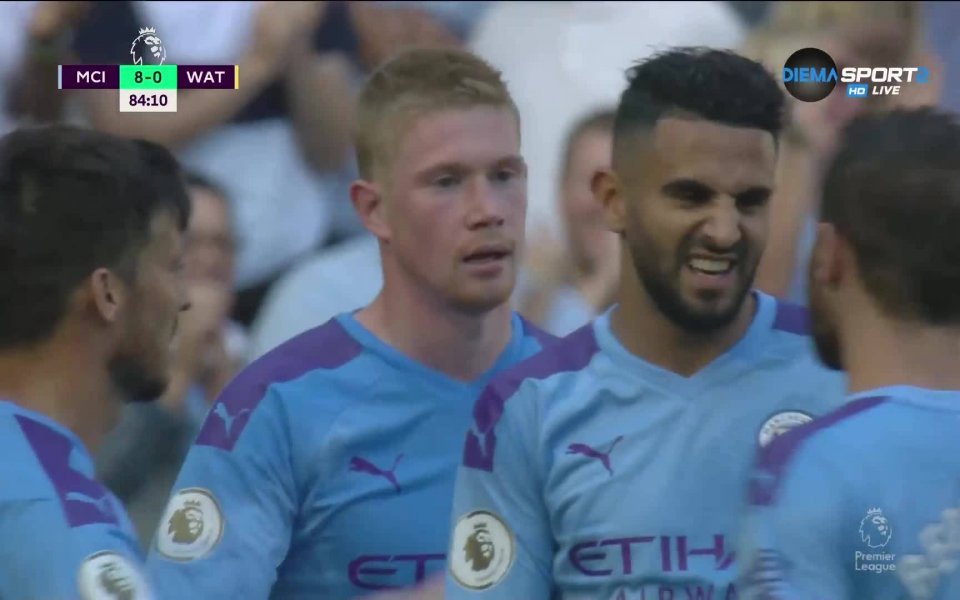 Кевин Де Брюин оформи крайния резултат на Етихад за Манчестър