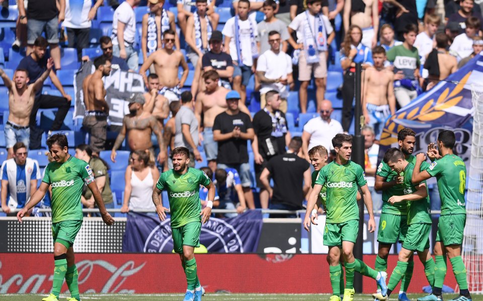 Отборът на Реал Сосиедад постигна убедителна победа с 3:1 като