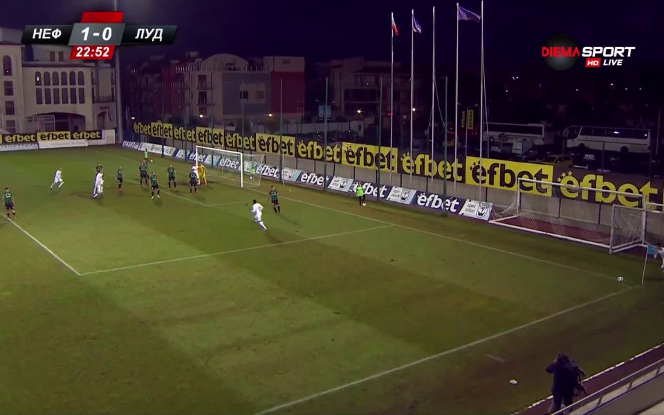 Отборът на Лудогорец демонстрира сериозна липса на късмет през първата