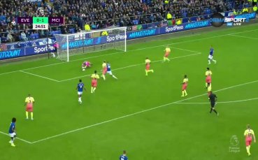 Евертън и Манчестър Сити се прибраха на почивка при резултат