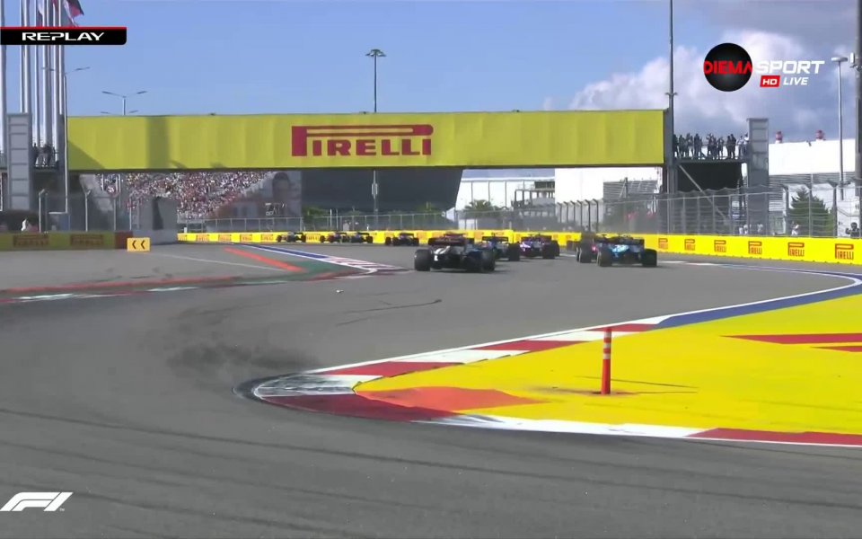 Фамозен старт направи пилотът на Ферари Себастиан Фетел на състезанието