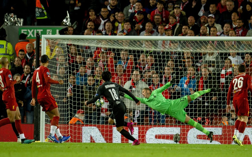 Ливърпул съумя да победи Залцбург с 4:3 в мач от