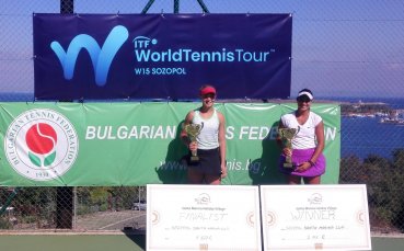 Българката Петя Аршинкова спечели титлата от международния турнир по тенис