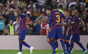 Барселона записа категорична победа с 4 0 над Севиля и доближи