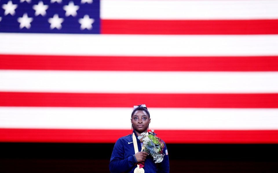 Американската гимнастичка Симон Байлс спечели четвъртия си златен медал на