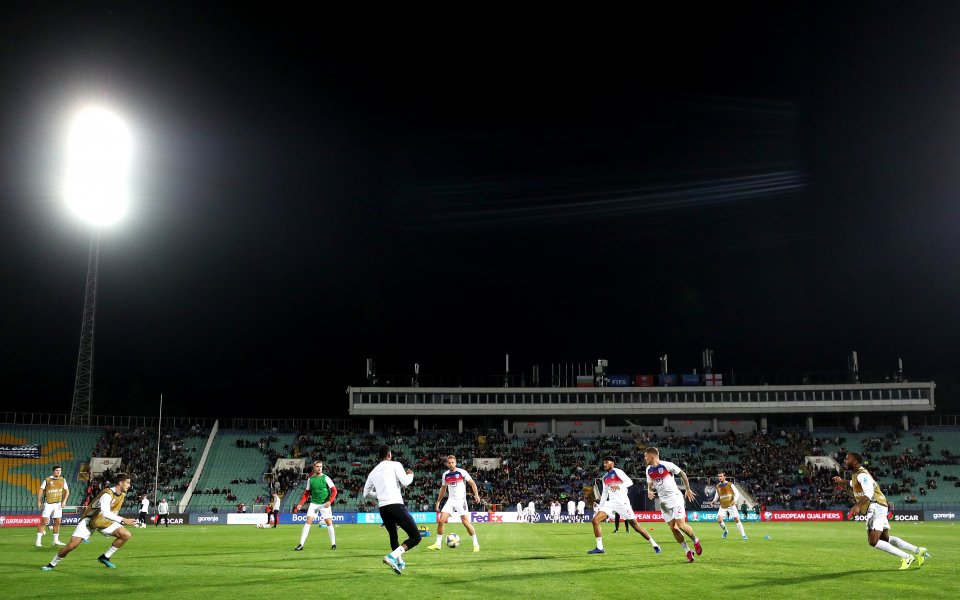 България и Англия излизат в европейска квалификация на Националния стадион