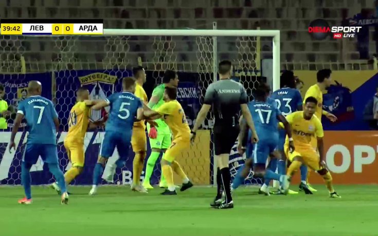Левски - Арда 0:0 /първо полувреме/