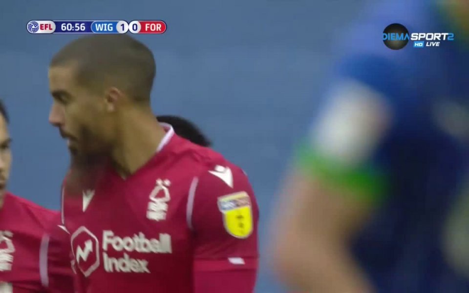 Уигън победи с 1:0 Нотингам в мач от 12-ия кръг