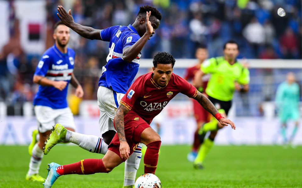 Тимовете на Сампдория и Рома не успяха да се победят