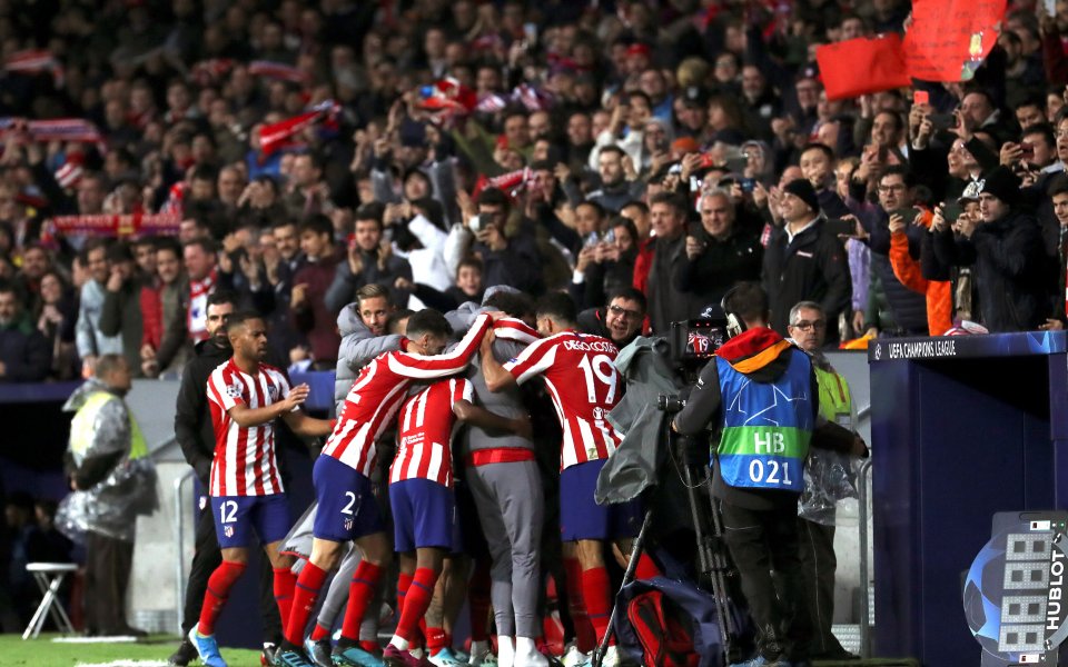 Тимът на Атлетико Мадрид надделя с минималното 1:0 у дома