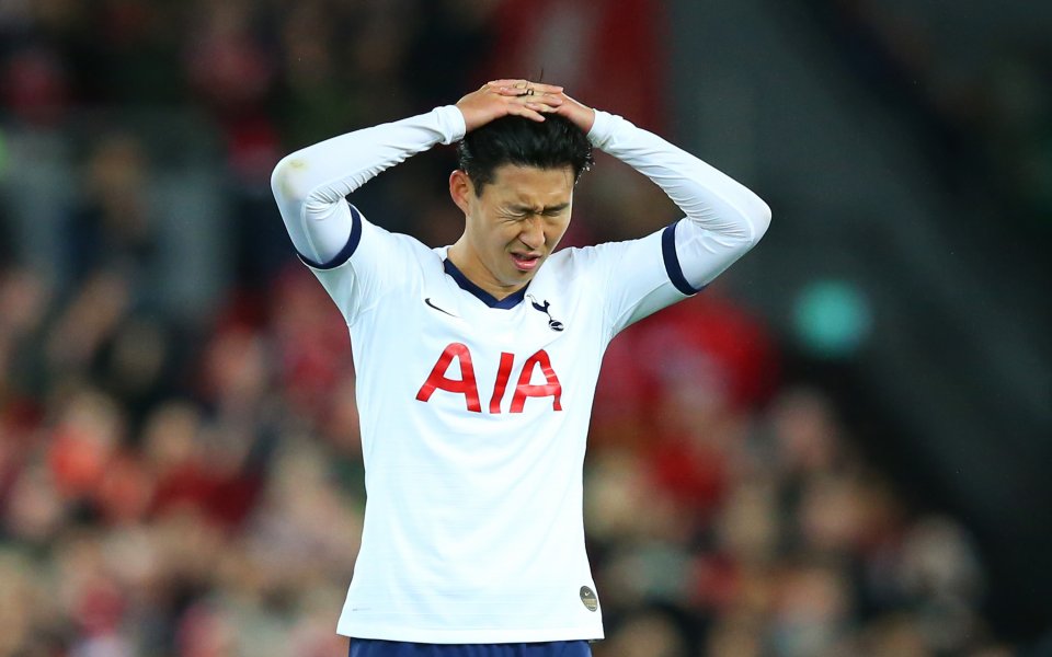 Корейският нападател на Тотнъм Сон Хьон Мин не е спрял