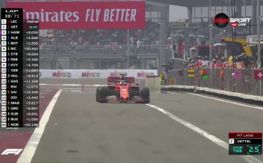 Вижте всичко най интересно от състезанието за Голямата награда на Мексико