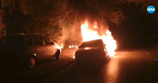 България Запалени коли в София Има запалени коли в Хиподрума