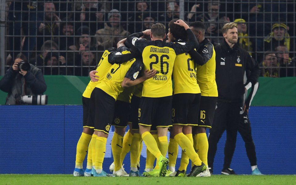 Отборът на Борусия Дортмунд постигна инфарктна победа с 2:1 над