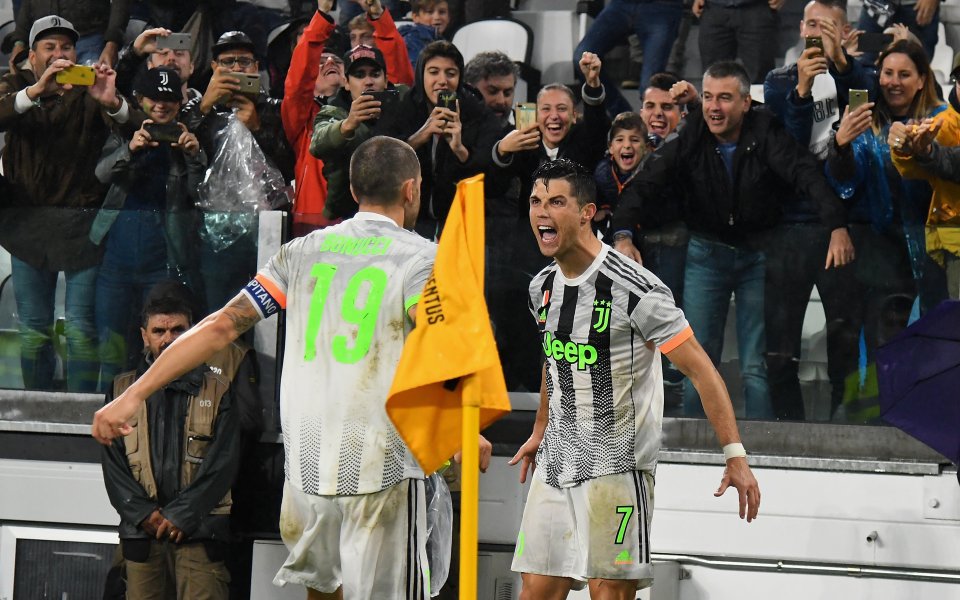 Лидерът на Ювентус - Кристиано Роналдо снощи се превърна в
