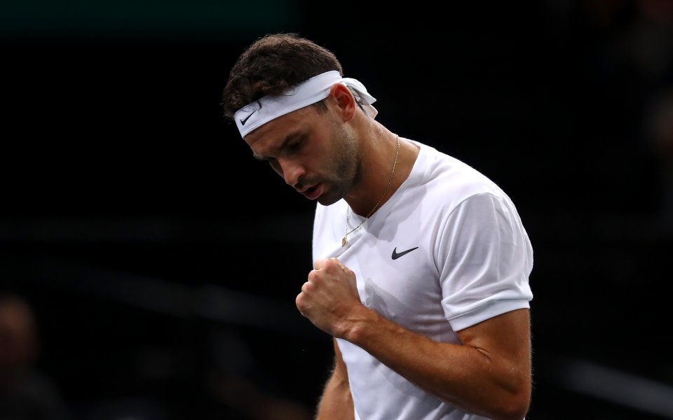 Първата ни ракета в мъжкия тенис Григор Димитров излиза днес