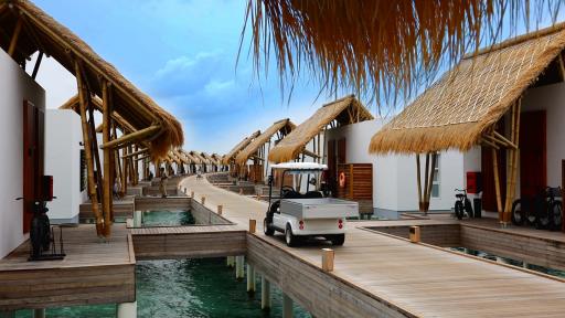  Да се събудиш в бунгало посред Индийския океан 