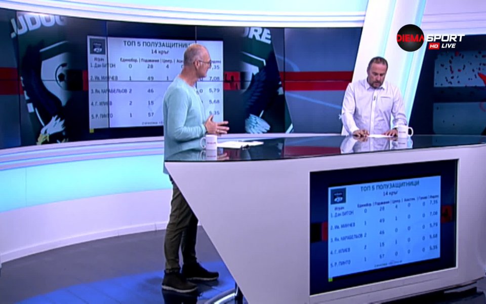 В предаването "Героите на кръга" Дан Битон бе определен за