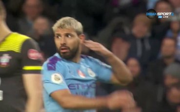 Вижте най интересното от успеха на Манчестър Сити над Саутхемптън с