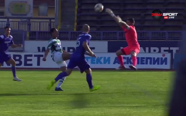 Етър - Черно море 1:0 /първо полувреме/