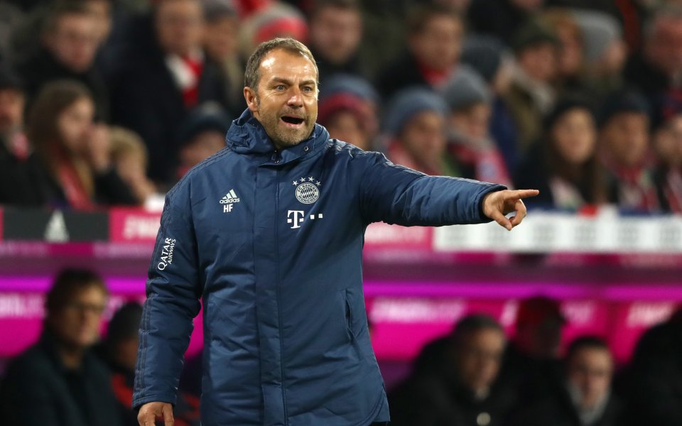 Временният наставник на Байерн Мюнхен Ханс Флик по всичко личи,