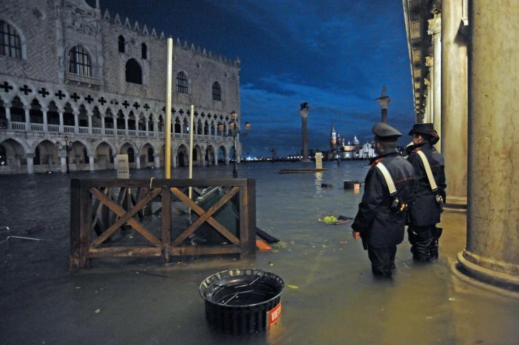  венеция наводнена 
