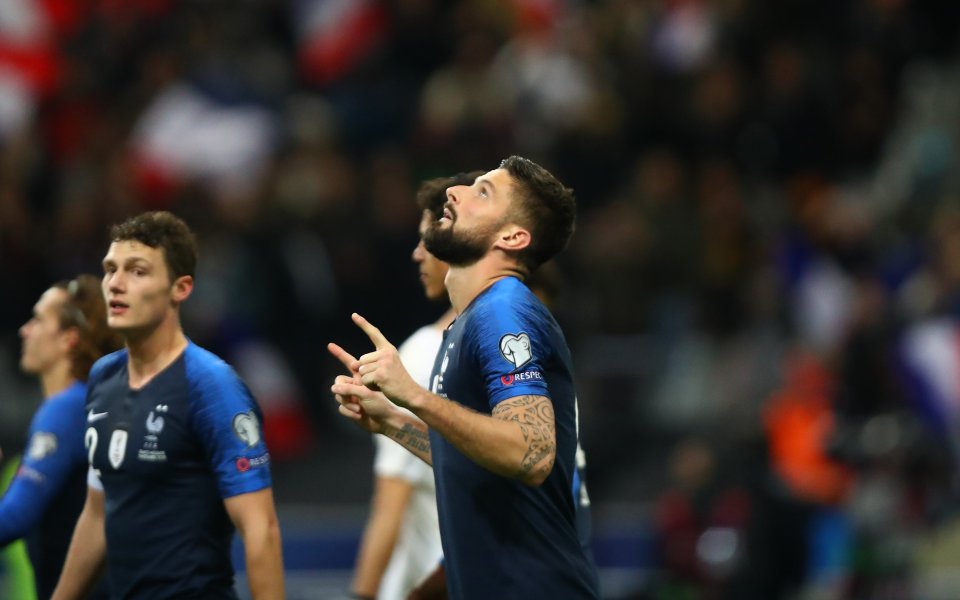 Франция завърши груповата фаза на Лигата на нациите с класа