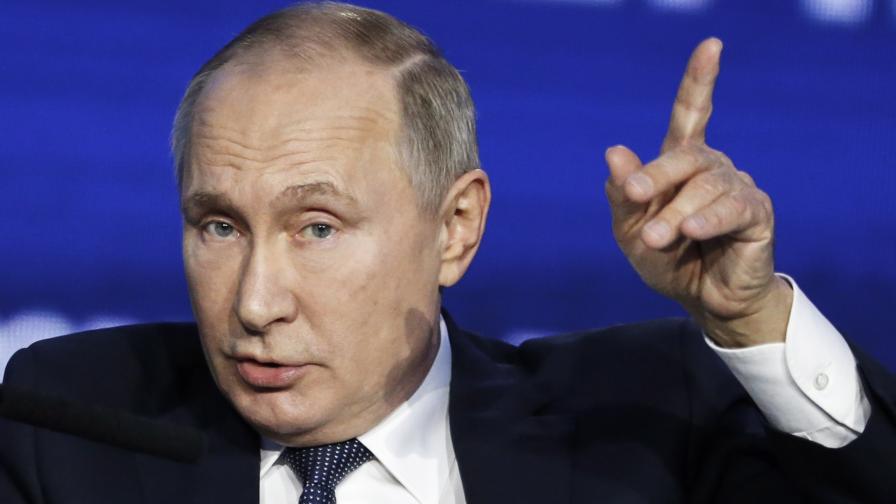  Путин: Русия не се кани да атакува никого 
