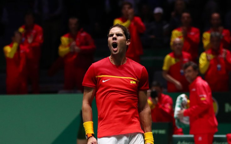 Надал поведе Испания напред за Купа Дейвис