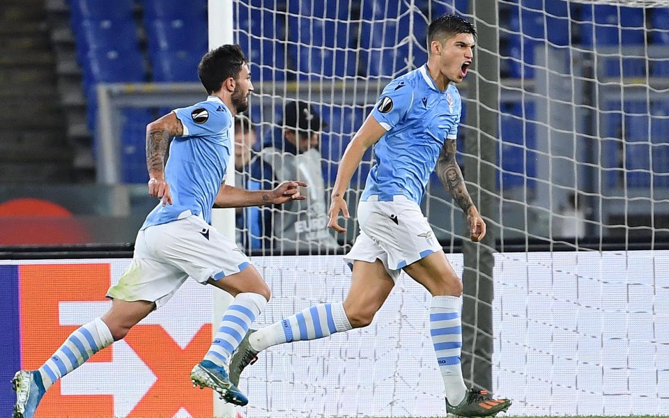 Отборът на Лацио постигна минимална победа с 1:0 над Клуж
