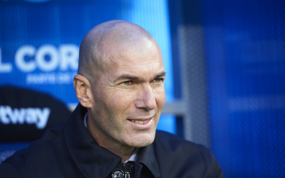 Старши-треньорът на Реал Мадрид - Зинедин Зидан най-после намери поводи