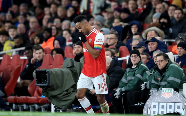 Спешна нужда извадила Обамеянг от мача с Брайтън