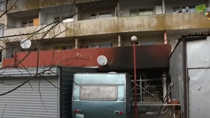 Пожар в общежитие в "Студентски град"
