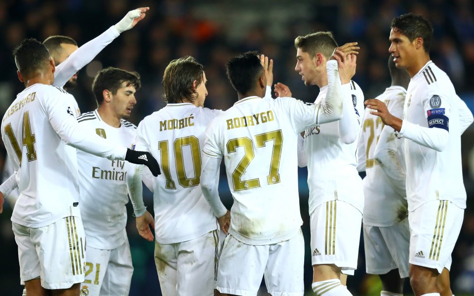 Футболният отбор на Реал Мадрид получи новите си автомобили Audi,