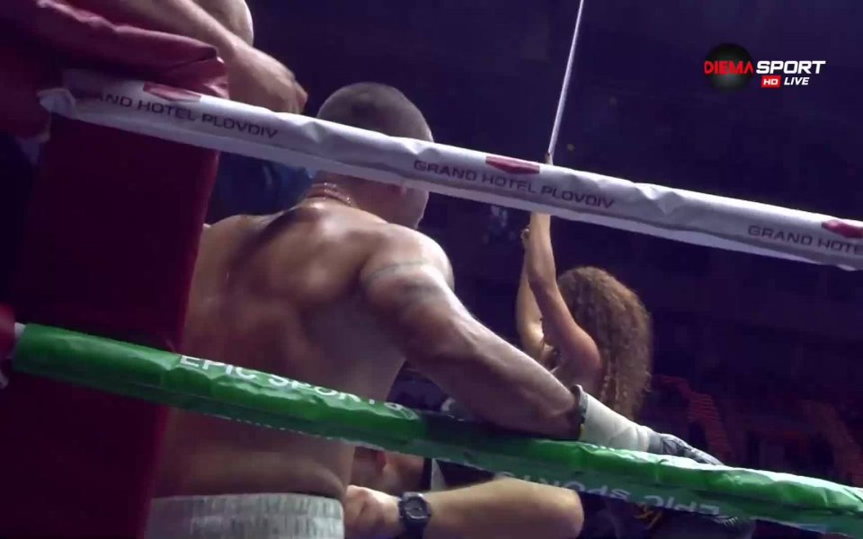 По време на мача между Спас Генов и Леван Шоня